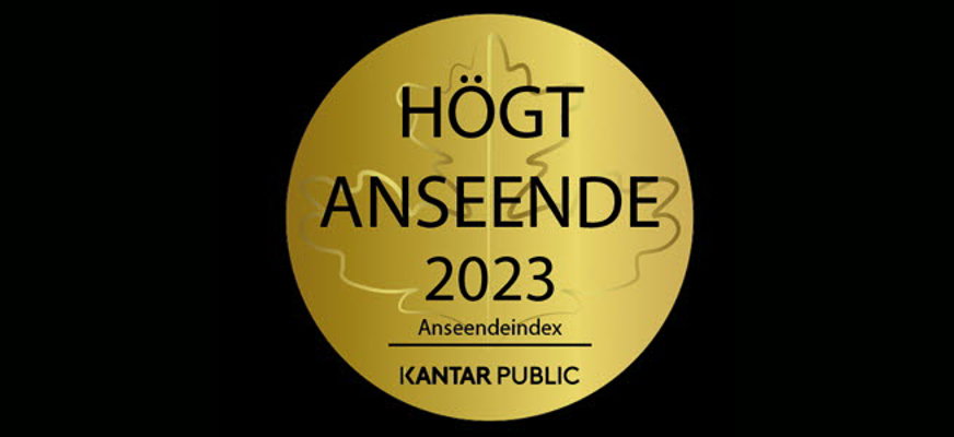 Högt anseende 2023, Kantar public