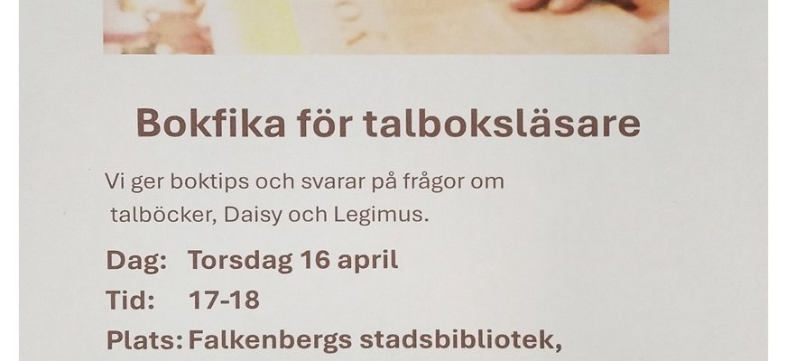 Affisch om bokfika