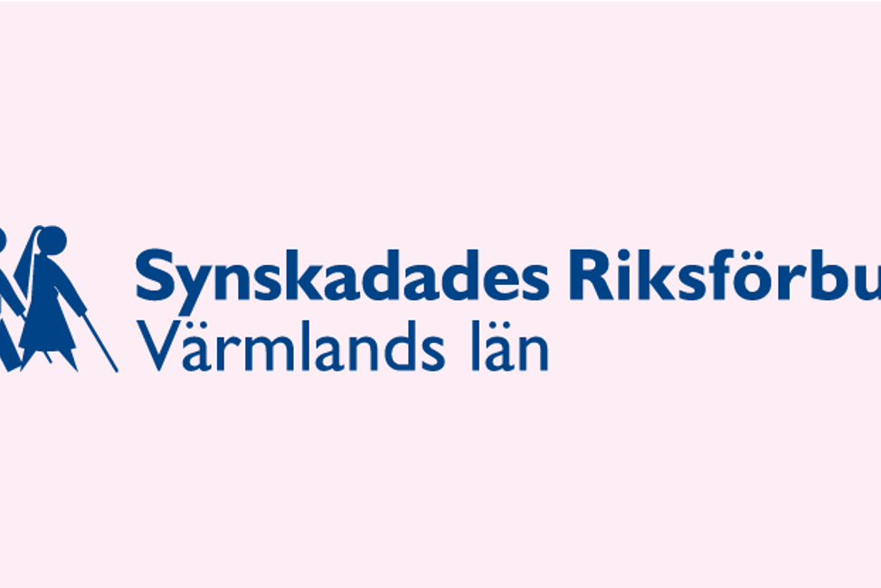 SRF logotyp Värmland rosa bakgrund