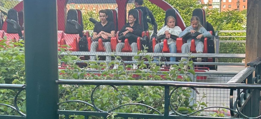 Bilden visar attraktionen Uppswinget på Liseberg