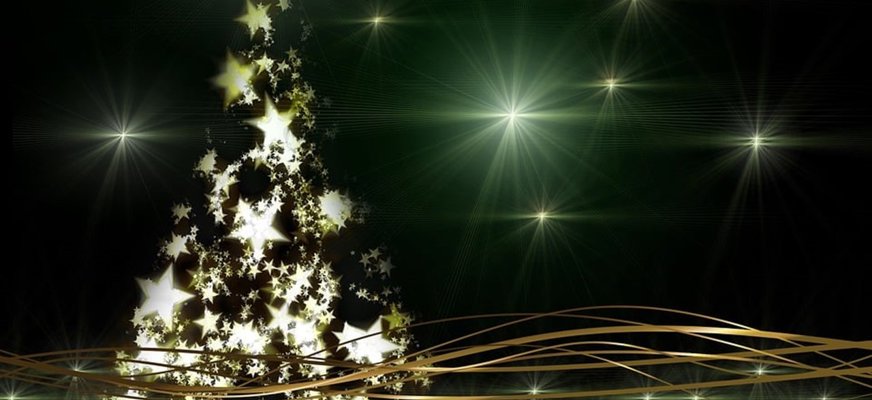 Bild på en julgran