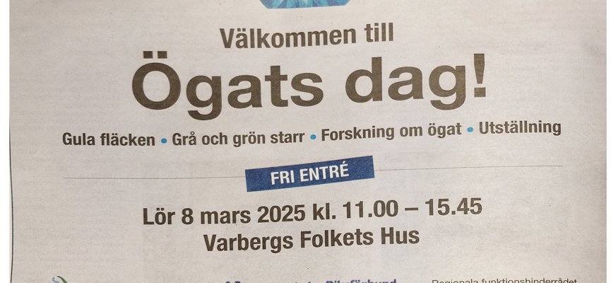 Lördag den 8 mars 2025 Kl 11.00 – 15.45 Varbergs Folkets Hus