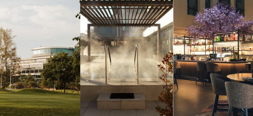 Bild 1: Miljöbild utomhus på resorten, Bild 2: Pool Club höst, utomhus, Bild 3: Bula Bar & Mat