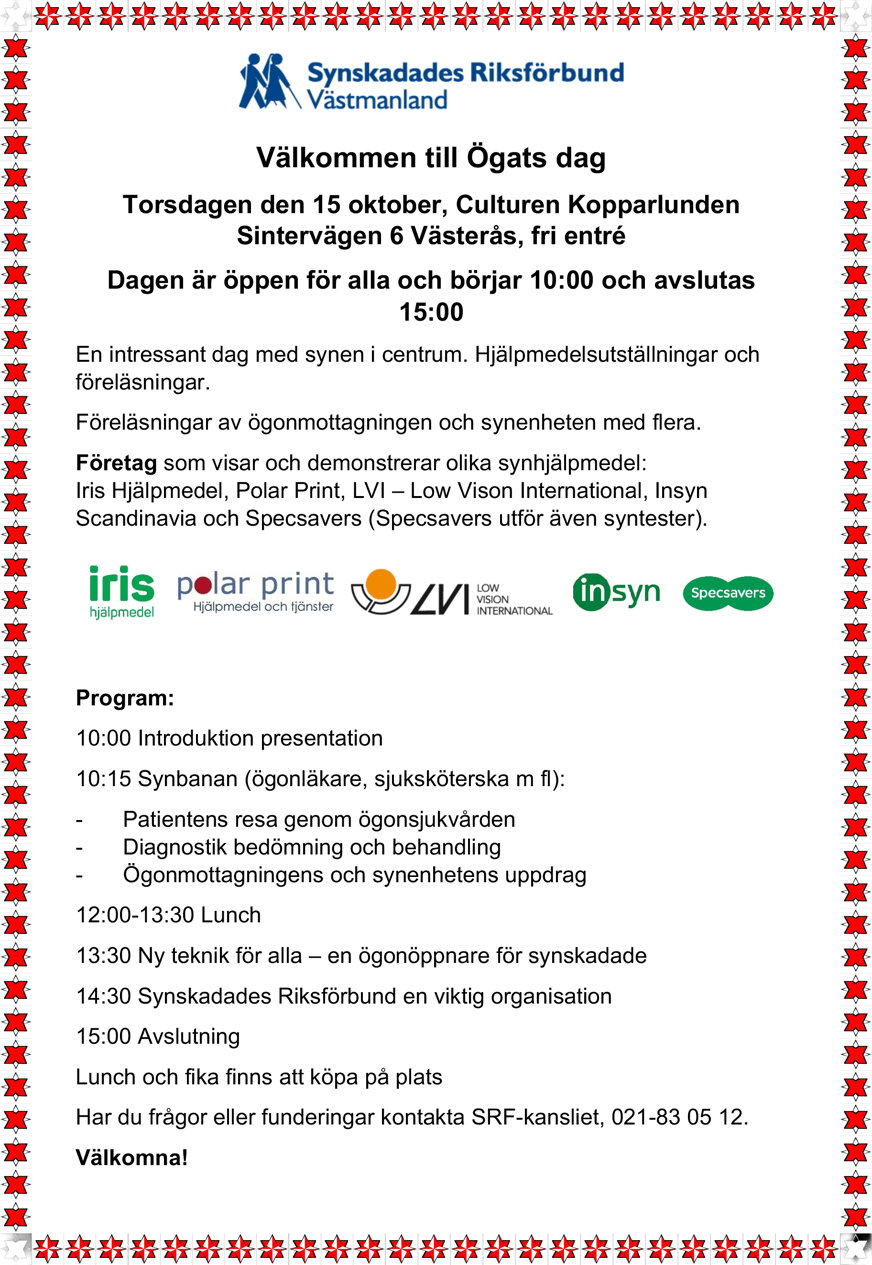 Inbjudan Ögats Dag